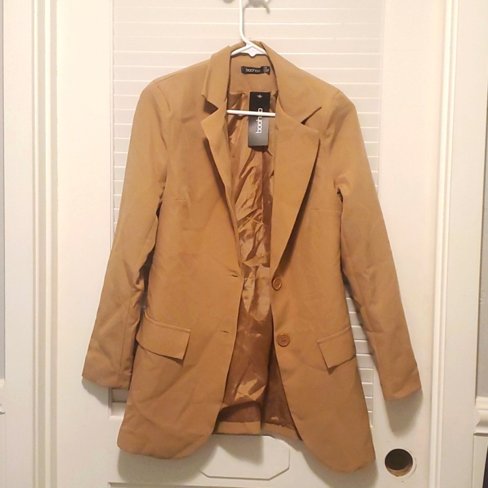 Brown Boohoo Blazor
